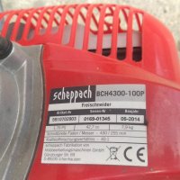 Бензинов тример SCHEPPACH BCH4300-100P, снимка 9 - Градинска техника - 41162569