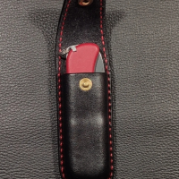 Кожен калъф за сгъваем нож Victorinox, ръчна изработка , снимка 2 - Ножове - 44822823