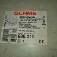 Продавам  нова разклонителна кутия SCAME 380x300x120mm IP56, снимка 2 - Железария - 39876259