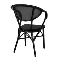 Стол трапезен градински Costa HM5025 Черен, снимка 11 - Столове - 44276225