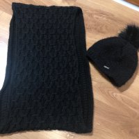 Комплект шал с шапка , снимка 1 - Шапки - 39458502