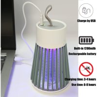  UV лампа срещи комари с батерия, снимка 7 - Други стоки за дома - 41476253