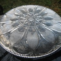 Български кристален сервиз за торта , снимка 8 - Сервизи - 44226724