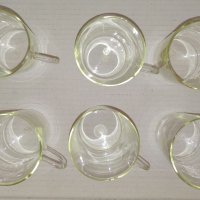 Стъклени чаши за топли напитки - "SIMAX" CZECHOSLOVAKIA, снимка 5 - Чаши - 41435437