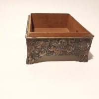 Японска стара кутийка метал и дърво Уникат Made in Japan, снимка 8 - Други ценни предмети - 41680068