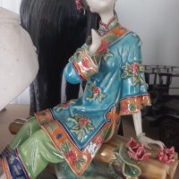 Стара Японска порцеланова статуетка, снимка 7 - Антикварни и старинни предмети - 40317147