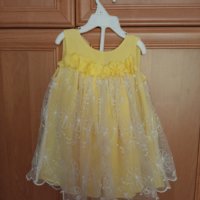 Симпатична  празднична рокличка , снимка 4 - Бебешки рокли - 25173346