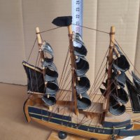 Макет на пиратски кораб , корабче , играчка, снимка 3 - Антикварни и старинни предмети - 40099692