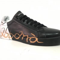 Мъжки обувки Dolce & Gabbana Black/Silver !!!, снимка 3 - Спортно елегантни обувки - 34603409