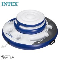 Надуваем охладител Intex Mega Chill Blue/White, 89 см , снимка 1 - Надуваеми легла - 41286431