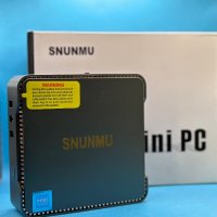 НОВО!!! Малък настолен компютър SNUNMU Windows 11 Mini PC, 12 GB RAM+256 GB, снимка 3 - Работни компютри - 41930115