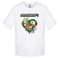 Детска тениска майнкрафт Minecraft 5, снимка 4 - Детски тениски и потници - 32697386