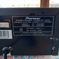 PIONEER CT-W208R Stereo Cassette Deck , снимка 13 - Декове - 44435413