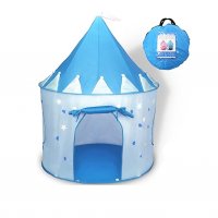 Детска палатка замък/розова и синя, снимка 3 - Други - 34256504