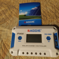 Соларен контролер 20 А висок клас RAGGIE, снимка 1 - Къмпинг осветление - 36005177