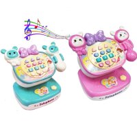 Бебе телефон/ касов апарат, снимка 4 - Музикални играчки - 40267326