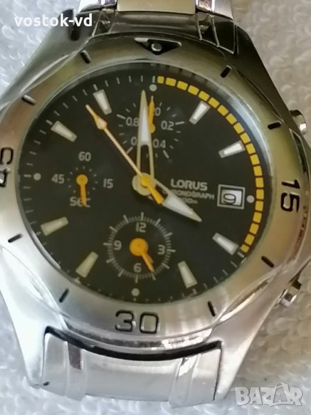 LORUS CHRONOGRAPFF РАБОТЕЩ МЪЖКИ ЧАСОВНИК , снимка 1