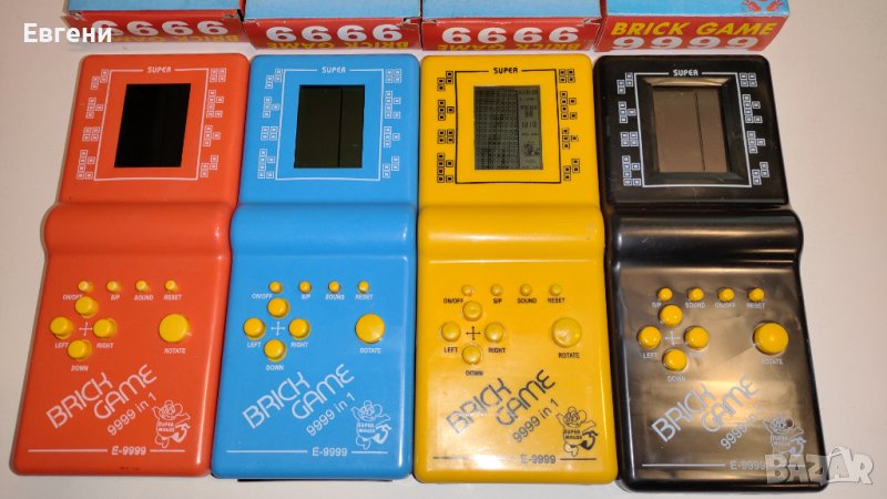 Тетрис конзола с вградени игри 9999 в 1/ Tetris BRICK GAME 9999 IN 1, снимка 1