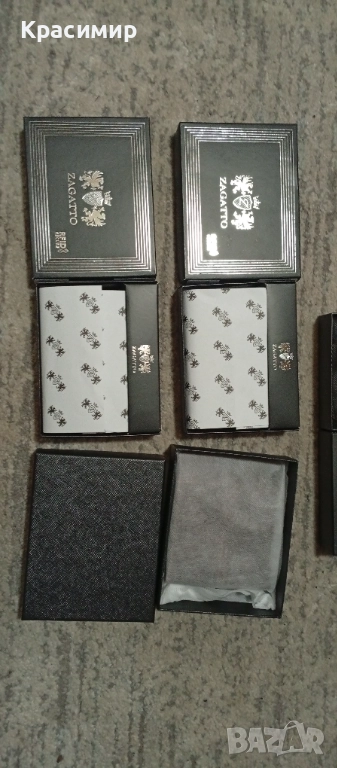 Мъжки портфейл, естествена кожа, RFID BLOCK защита, джоб за лична карта, Koruma, и други модели., снимка 1