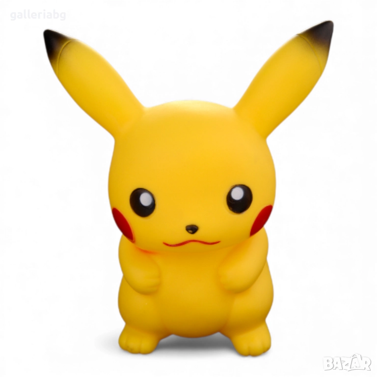 Гумена играчка Pokémon Pikachu – свиркаща, 19 см, снимка 1