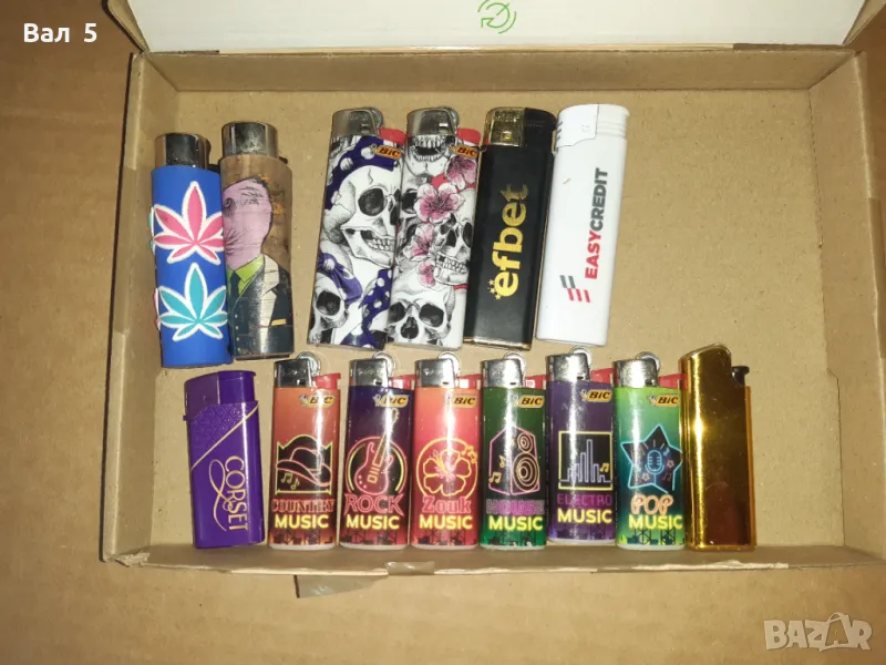 Стари запалки BIC и други - 14 броя, снимка 1