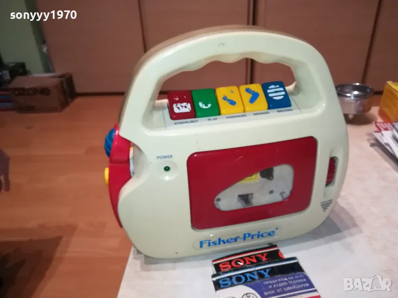 марков ретро касетофон с микрофон за колекция 2203251633, снимка 1