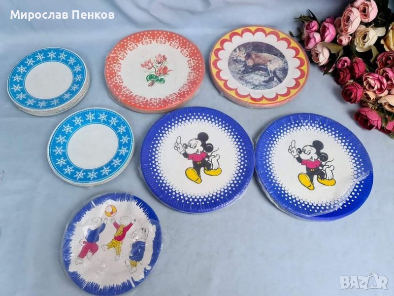 Картонени чинии, снимка 1