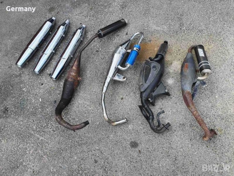 Спортен ауспух stage6 yamaha aerox leo vince катализатор harley davids, снимка 1