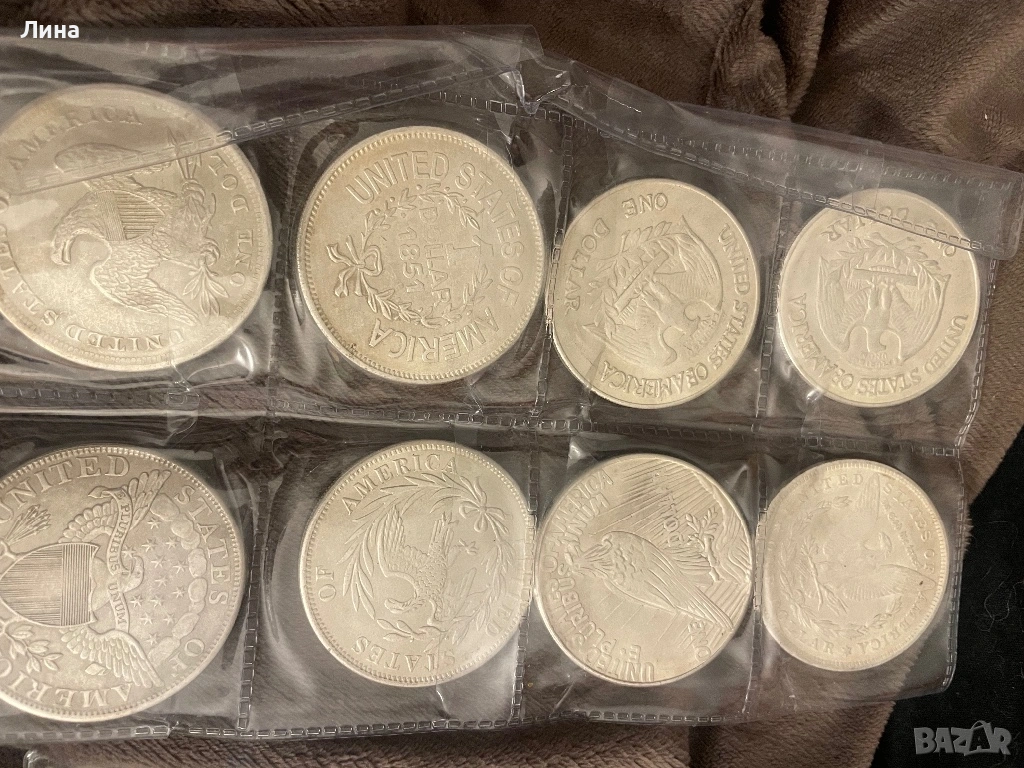 Монети от различни години сребро, снимка 1