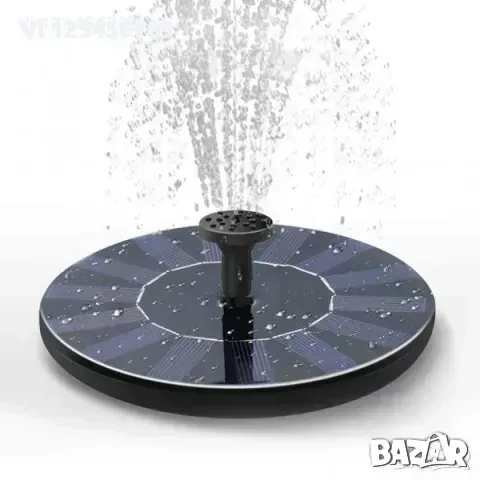 Монокристален соларен фонтан със 8 накрайника, снимка 1