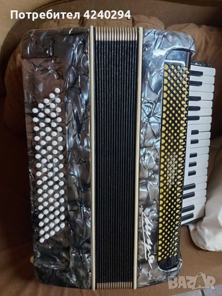 Акордеон Шуя СССР, 80 баса, снимка 1