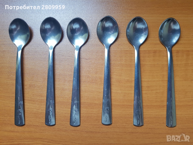  Малки лъжички за кафе и десертни вилички , снимка 1