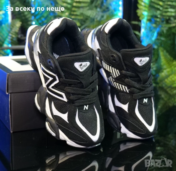 New Balance 9060 Дамски Маратонки С Кутия👟Дамски Спортни Обувки Цвят-Черно и Бяло Код S105, снимка 1