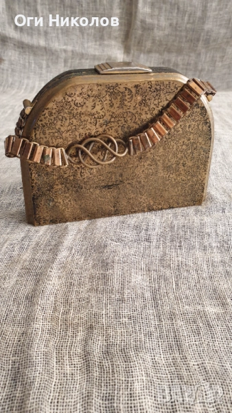 Ретро месингова дамска чантичка, снимка 1