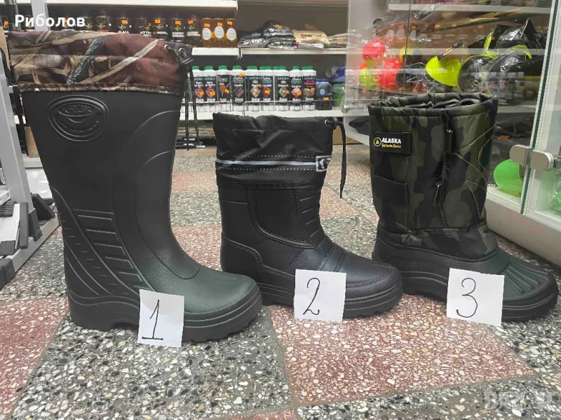 олекотени ботуши с термо чорап , снимка 1