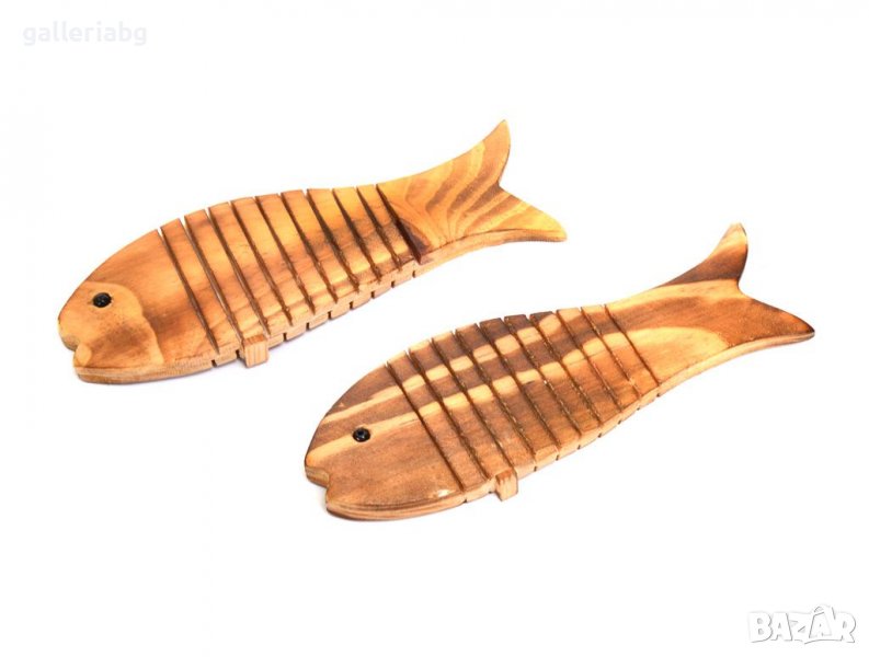 Сувенир - Дървена риба, снимка 1