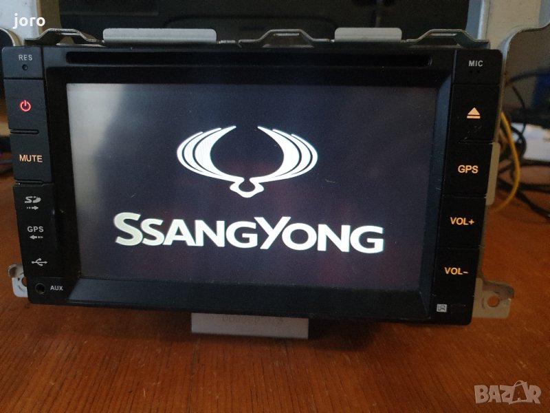 ssangyong dvd gps mp3 radio, снимка 1