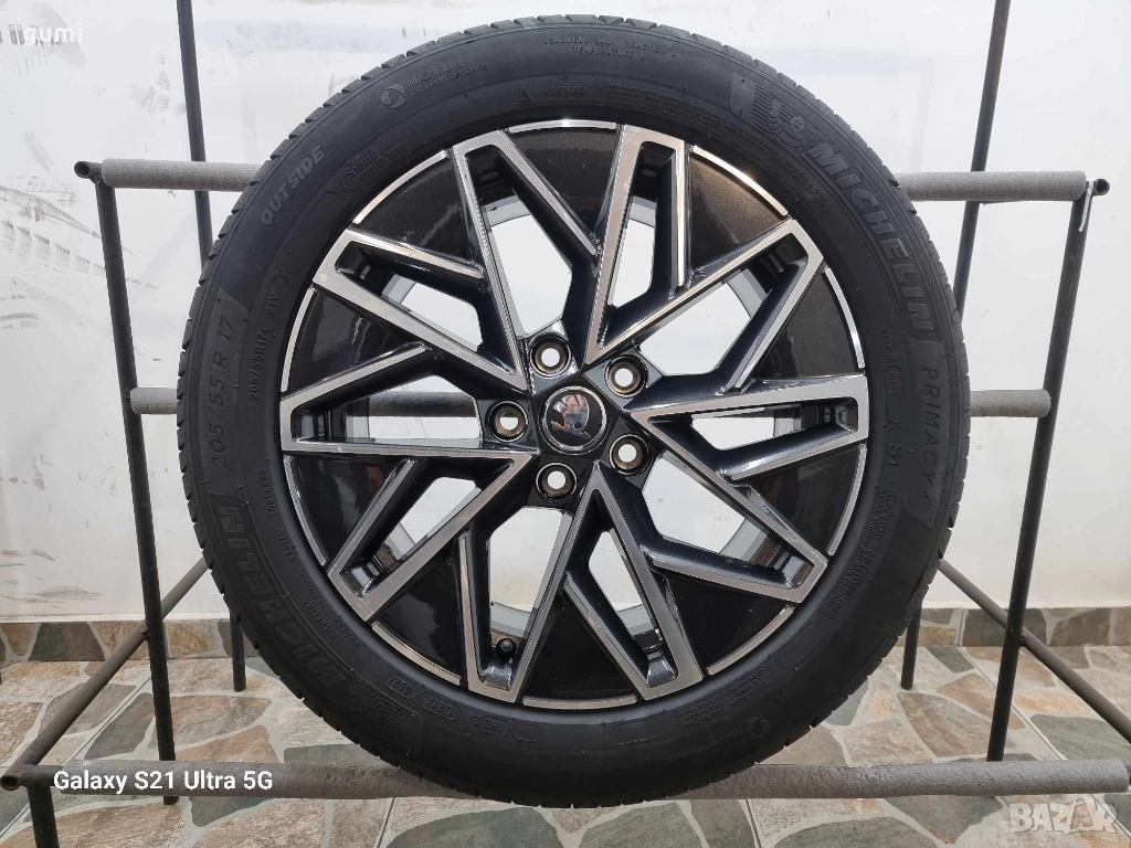 1бр 17ска джанта с гума за SKODA OCTAVIA A8 5x112mm  , снимка 1