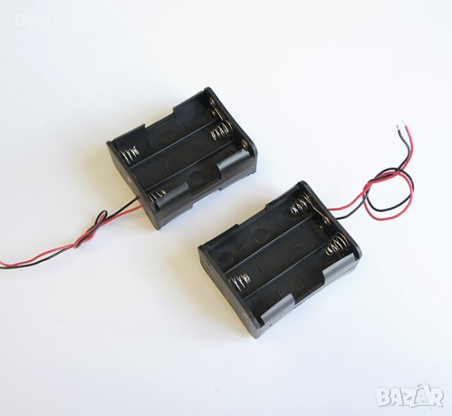 Държач/гнездо за батерии 6xAA (LR6) (R6), снимка 1