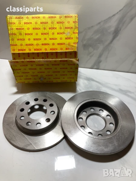 Спирачни дискове BOSCH за Ауди А4 Б6, Б7 и Сеат Ексео / AUDI A4 B6 & B7 / SEAT Exeo, снимка 1