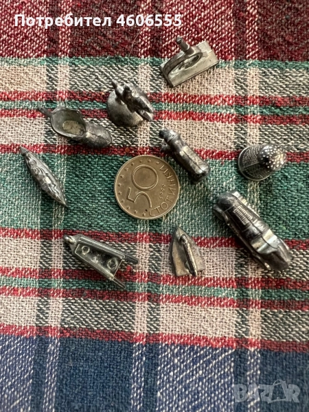  Мини метални фигурки-9бр, снимка 1