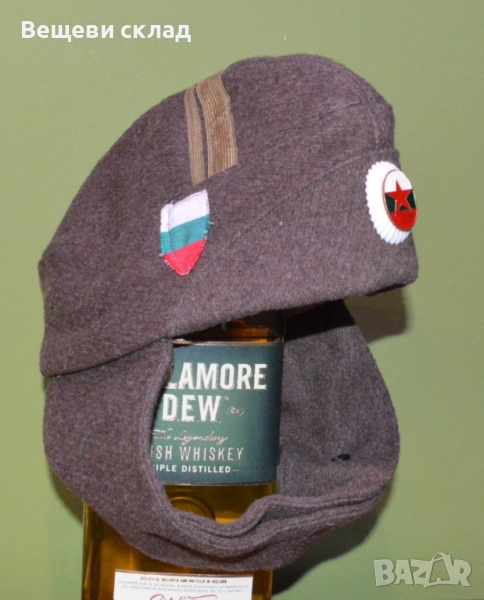 Шаячно офицерско кепе от зимна военна униформа №57, снимка 1