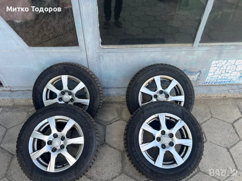 4бр.гуми и джанти 5/112/15цл., снимка 1