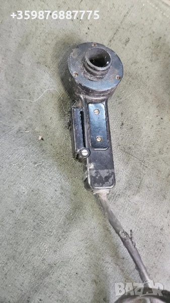 Военна слушалка радиостанция Радио военен армия бна военни милитар соц руска руски руско микрофон , снимка 1