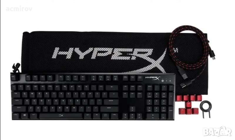 Чисто нови HyperX Alloy FPS с cherry RED, BROWN суичове, Pudding keycaps, снимка 1