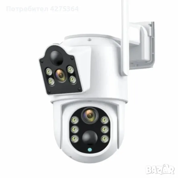 icsee 4MP Безжична соларна камера за видеонаблюдение, снимка 1