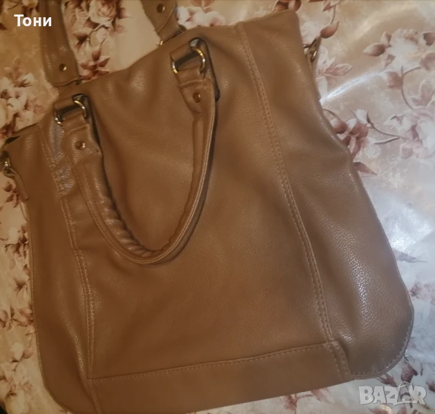 Нова Кожена Дамска Чанта , снимка 1