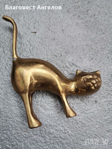Бронзово коте , снимка 1