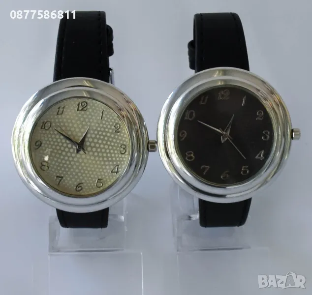█▬█ █ ▀█▀ ДАМСКИ ЧАСОВНИК С КОЖЕНА КАИШКА И ЯПОНСКИ МЕХАНИЗЪМ. ДАМСКИ ЧАСОВНИЦИ , снимка 1