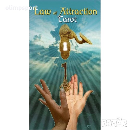 карти таро LOSCARABEO LAW OF ATTRACTION  нови, снимка 1